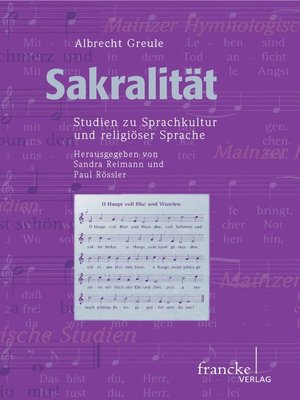 cover image of Sakralität